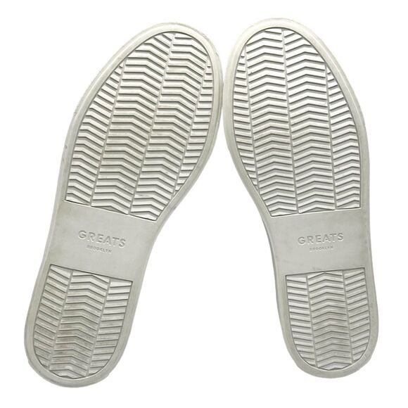 Greats Shoes Women Size 8.5 Brooklyn Royale Cashmere Knit Sneakers Blue Gray - Picture 5 of 7